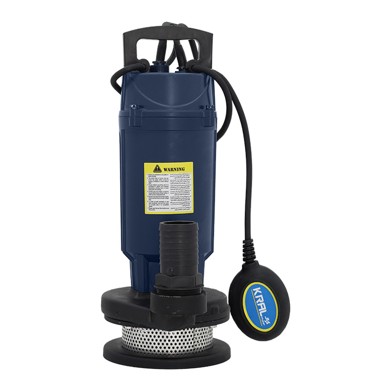 کف کش کرال 1.5 اسب 28 متری 2 اینچ پروانه استیل فلوتردار مدل QSX-62814-FS