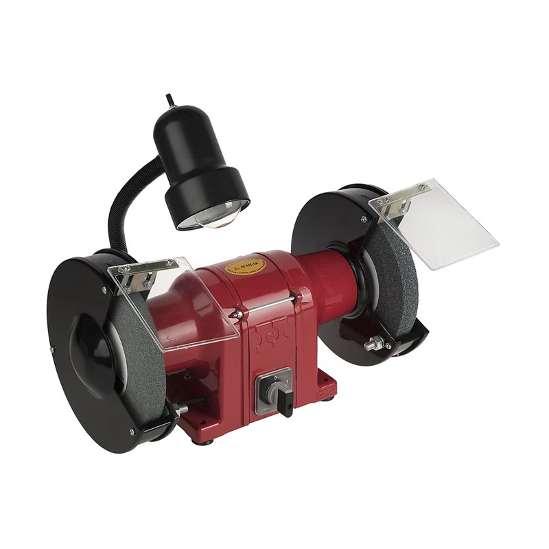 سنگ رومیزی محک 200 میلیمتری 700 وات چراغ دار مدل GD200-1HL