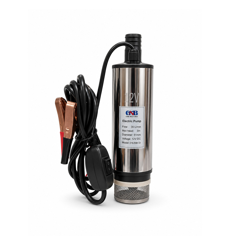 گازوئیل کش سی ان بی داخل باکی 12 ولت مدل DYB-25-12V