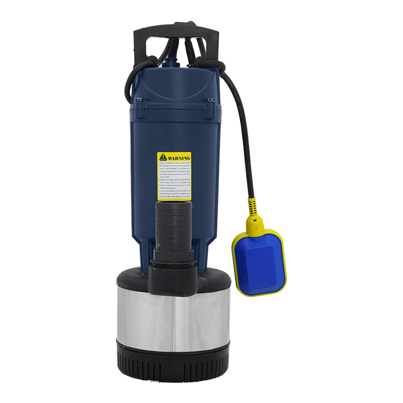 کف کش کرال 2 اسب 50 متری 2 اینچ پروانه استیل بدون فلوتر مدل QMX-65012-NS