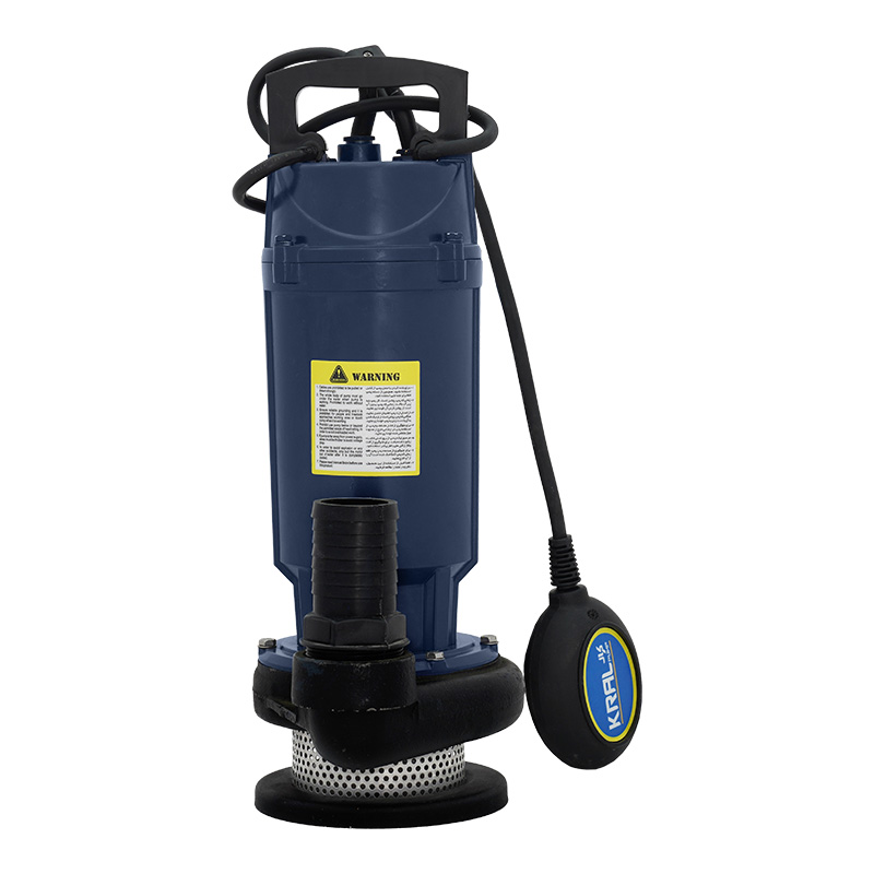 کف کش کرال 1.75 اسب 22 متری 2 اینچ پروانه استیل فلوتردار مدل QSX-62230-FS