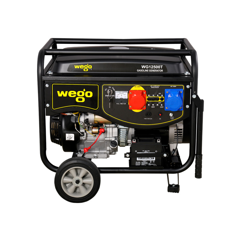 موتور برق بنزینی ویگو 9.5 کیلووات سه فاز استارتی مدل WG12500T